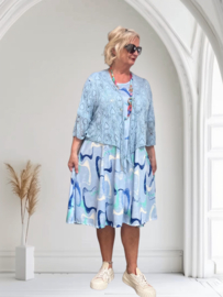 ITALIA  oversized viscose vest stretch/in meerdere kleuren