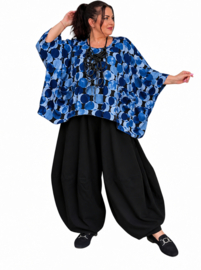Naveed  oversized viscose punta jersey top