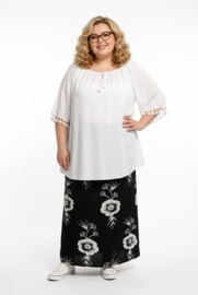 ITALIA oversized viscose zomer blouse/top/in meerdere kleuren