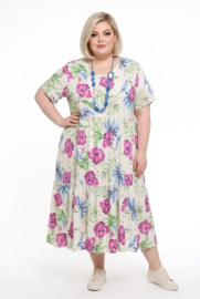 ITALIA MODA viscose A-lijn jurk