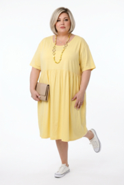 ITALIA MODA katoen A-lijn jurk stretch