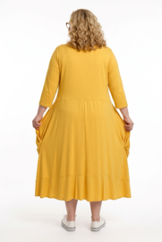 New Jersey viscose ballon jurk stretch