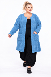 MOONSHINE oversized bouclé  viscose mix vest