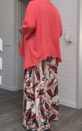 Vincenzo Allocca oversized katoen top stretch