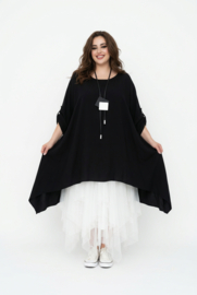 ITALIA  MODA  viscose wijde tuniek apart/ in meerdere kleuren