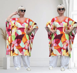 Jean Marc Philippe viscose jurk/tuniek/poncho