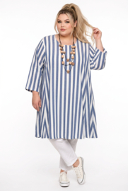 New Jersey oversized viscose A-lijn jurk/tuniek extra wijd/ stretch
