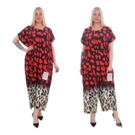 DIVAS PLANET katoen Overall/Jumpsuit met ritssluiting