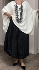 ITALIA oversized viscose mix gebreide top/in meerdere kleuren