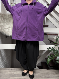 ITALIA MODA oversized fleece vest/blazer / stretch /in meerdere kleuren