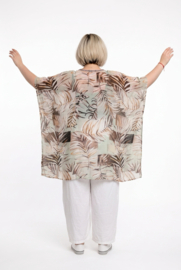 ONE OF A KIND  viscose zomer poncho/tuniek