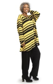 AKH oversized gebreide katoen tuniek/top  apart stretch