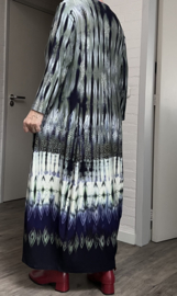 Ophilia viscose A-lijn jurk  stretch