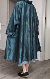 Gaga oversized A-lijn Taft blazer/jas/vest met zakken apart