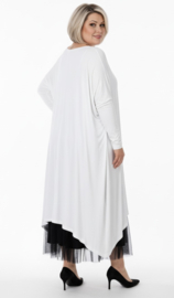 Moonshine oversized viscose A-lijn tuniek stretch