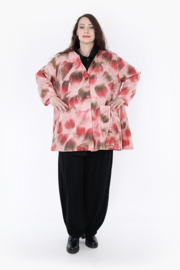 AKH oversized acryl  A-lijn blazer/jas stretch