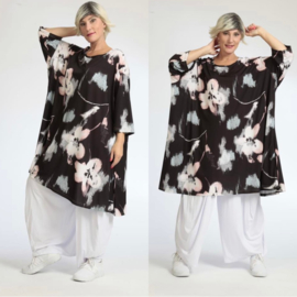 AKH oversized A-lijn tuniek/top/jurk stretch