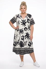 Fly Out viscose A-lijn jurk /in meerdere kleuren