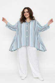 AKH  viscose/linnen A-lijn blazer/vest /in meerdere kleuren