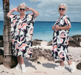 FreeStyle oversized viscose  tuniek/jurk apart