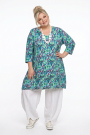 New Jersey viscoseA-lijn tuniek met zakken stretch