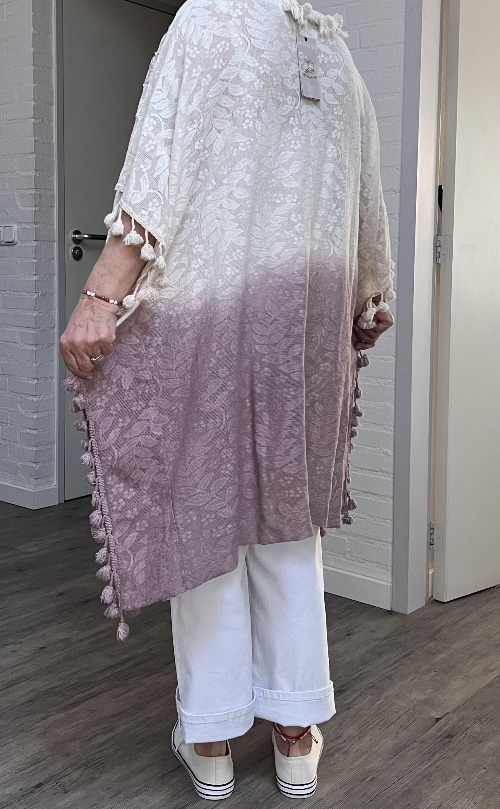 Siya katoen tuniek/poncho