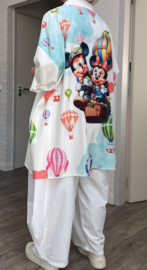 ITALIA oversized viscose blouse/hemd