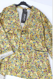 AKH oversized viscose/katoen korte zomerjas/blazer  / apart /stretch/in meerdere kleuren