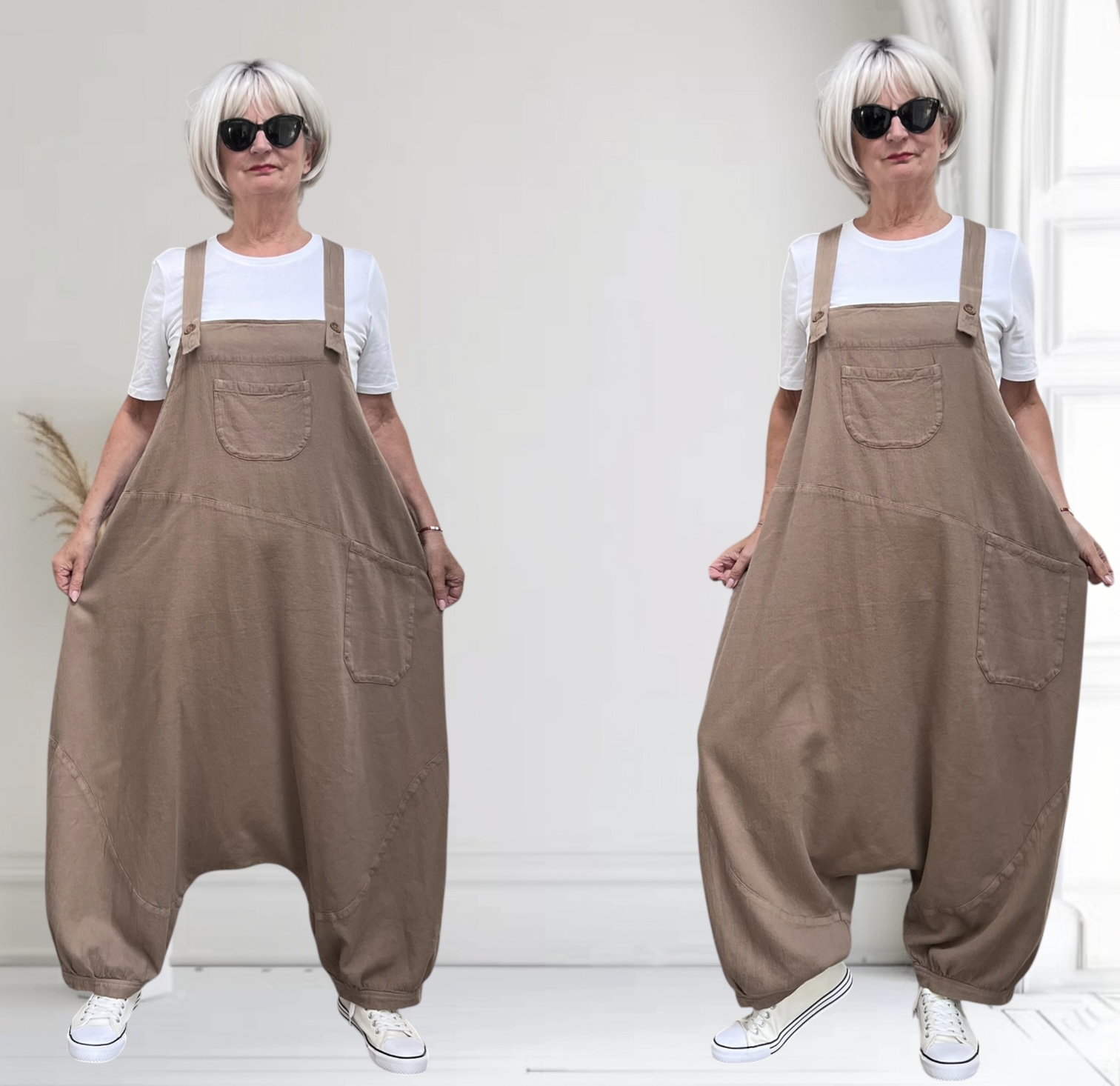 KEKOO design katoen overall