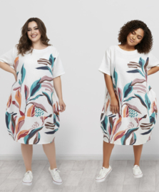 MB oversized linnen zomer jurk apart