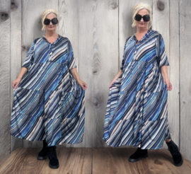 R.A.F.A.Y viscose A-lijn jurk/tuniek / stretch