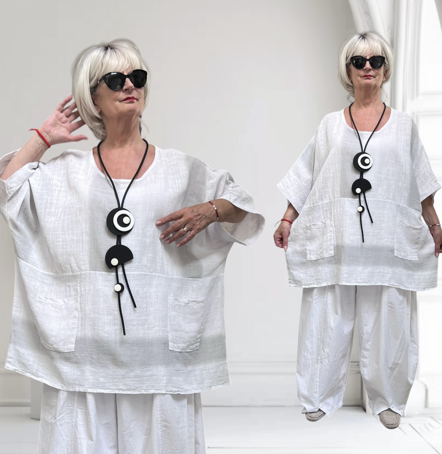ITALIA  katoen top/tuniek