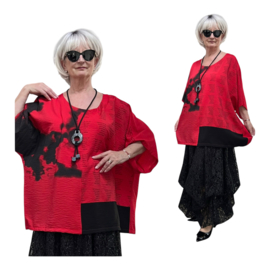 Zedd Plus viscose tuniek/top  met ketting