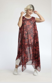 AKH oversized chique chiffon A-lijn  jurk/overjurk /tuniek apart