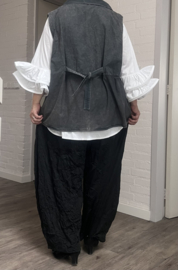 Vincenzo Allocca de modieuze kleuring oversized katoen A-lijn mouwloze vest apart/in meerdere kleuren