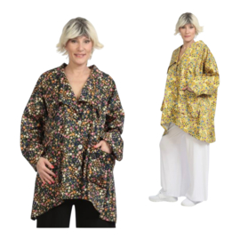 AKH oversized viscose/katoen korte zomerjas/blazer  / apart /stretch/in meerdere kleuren