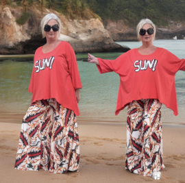 Vincenzo Allocca oversized katoen top stretch