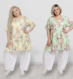 ITALIA MODA viscose A-lijn tuniek /meerdere kleuren