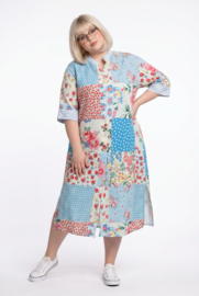 Kiwi viscose jurk/hemd /in meerdere kleuren