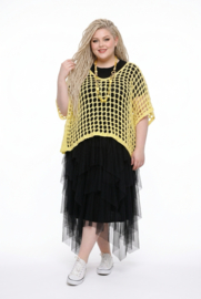 ITALIA katoen oversized gebreide top /in meerdere kleuren