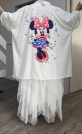 ITALIA oversized viscose blouse/hemd