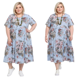 ITALIA MODA viscose A-lijn jurk