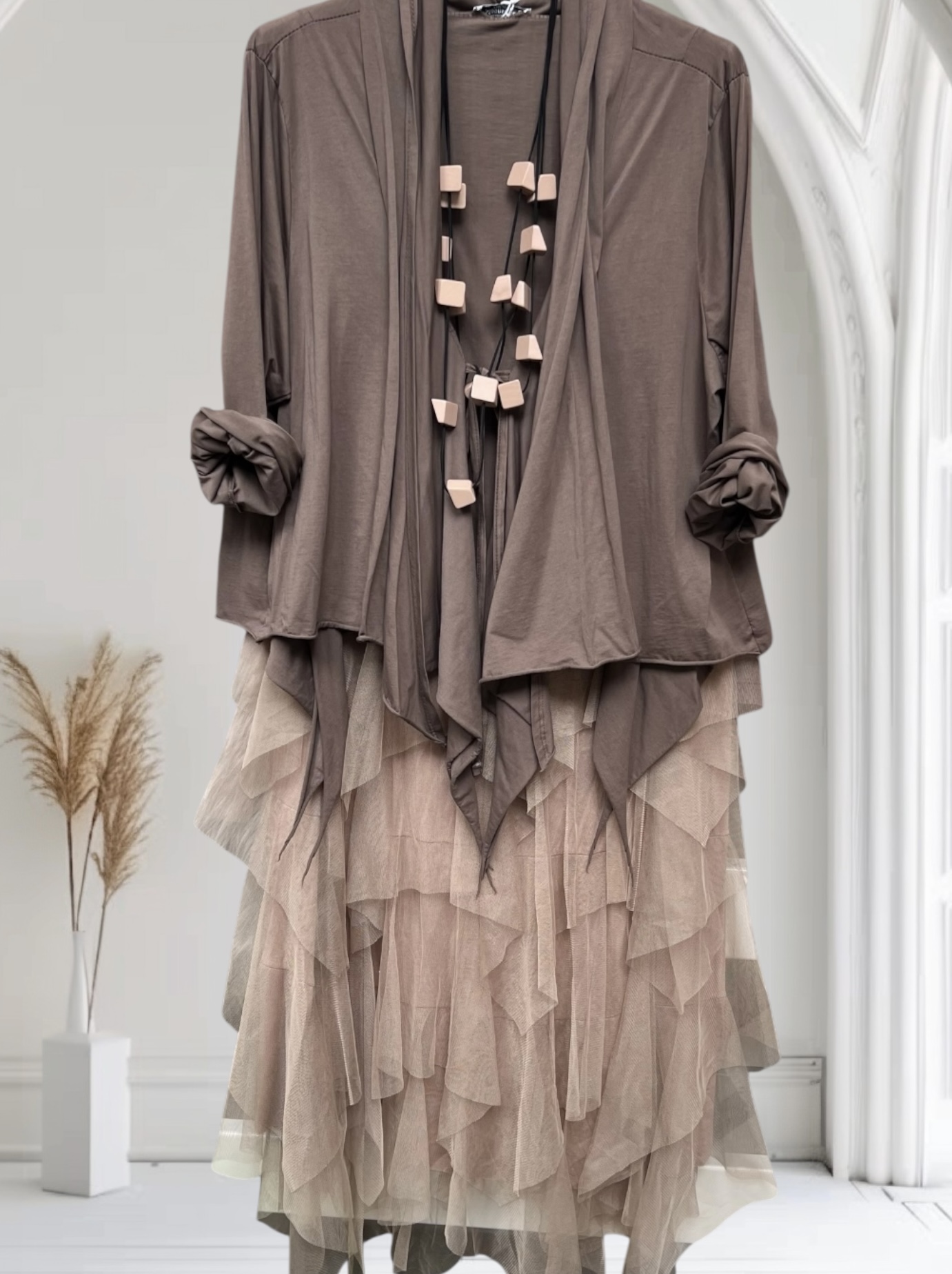Moonshine oversized jersey  katoen vest  stretch/in meerdere kleuren