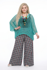 ITALIA katoen oversized gebreide top /in meerdere kleuren