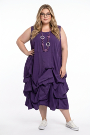 Moonshine katoen A-lijn jurk stretch