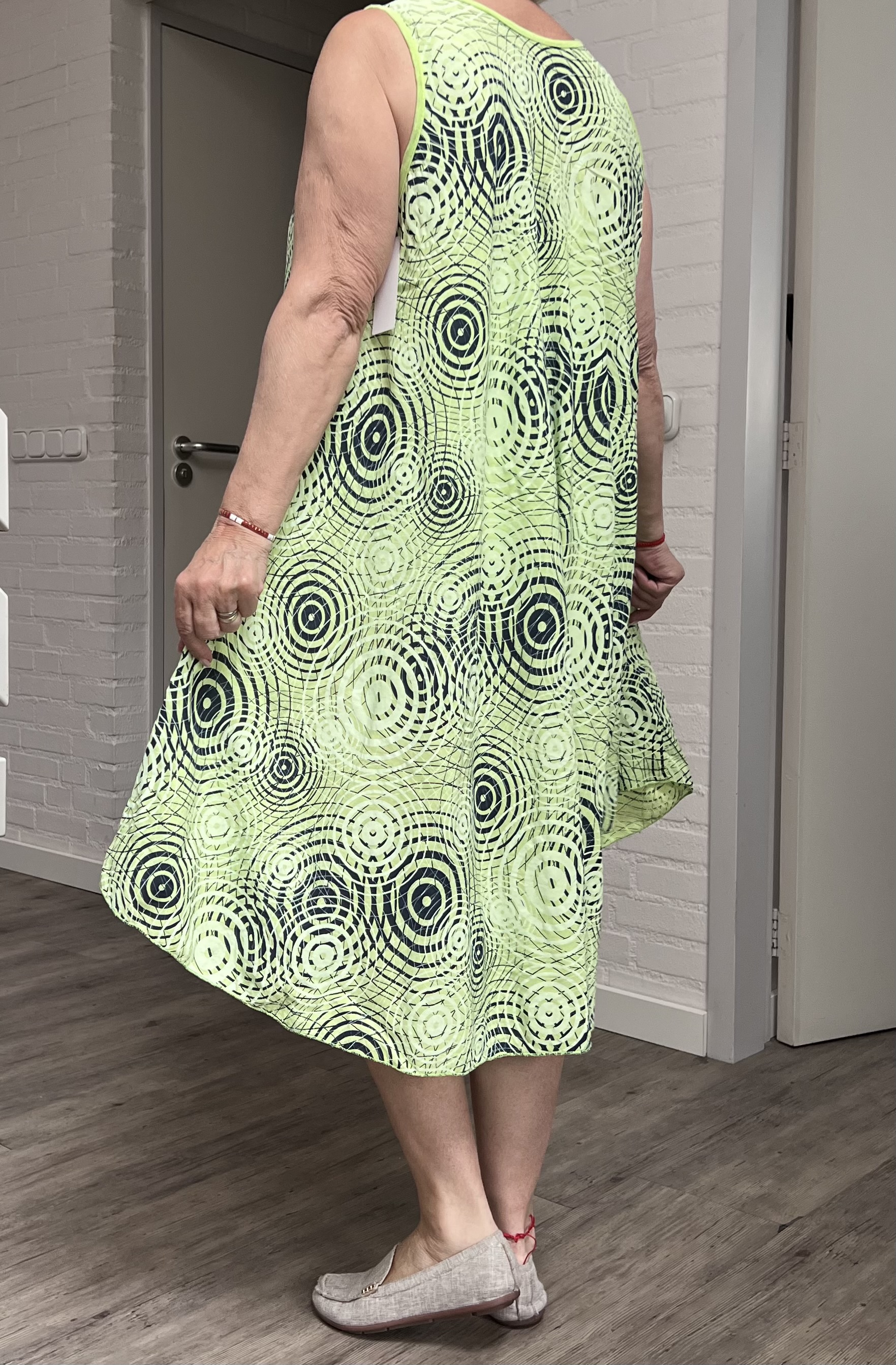 ITALIA oversized katoen A-lijn zomer jurk/in meerdere kleuren
