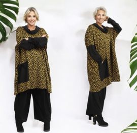 AKH oversized viscose mix tuniek apart stretch