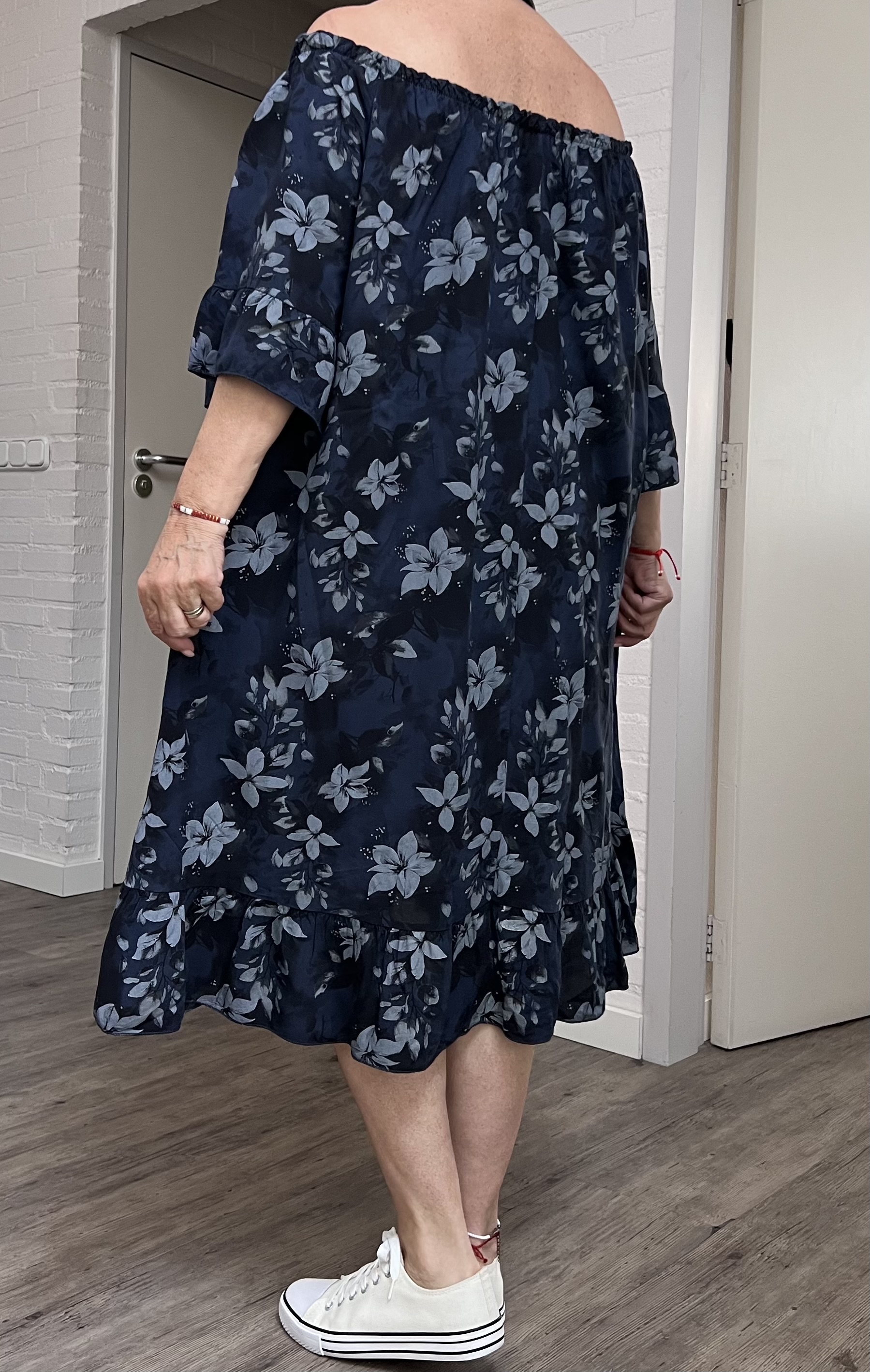 ITALIA oversized viscose A-lijn zomer jurk/in meerdere kleuren