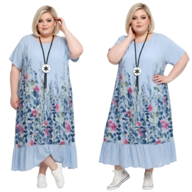 ITALIA MODA viscose A-lijn jurk