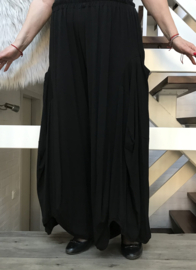 Moonshine jersey katoen ballonbroek apart zwart